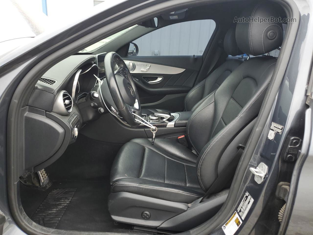 2015 Mercedes-benz C 300 Серый vin: 55SWF4JB0FU070400