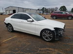 2015 Mercedes-benz C 300 White vin: 55SWF4JB0FU092672