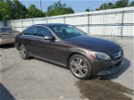 2015 Mercedes-benz C 300 Коричневый vin: 55SWF4JB1FU046171