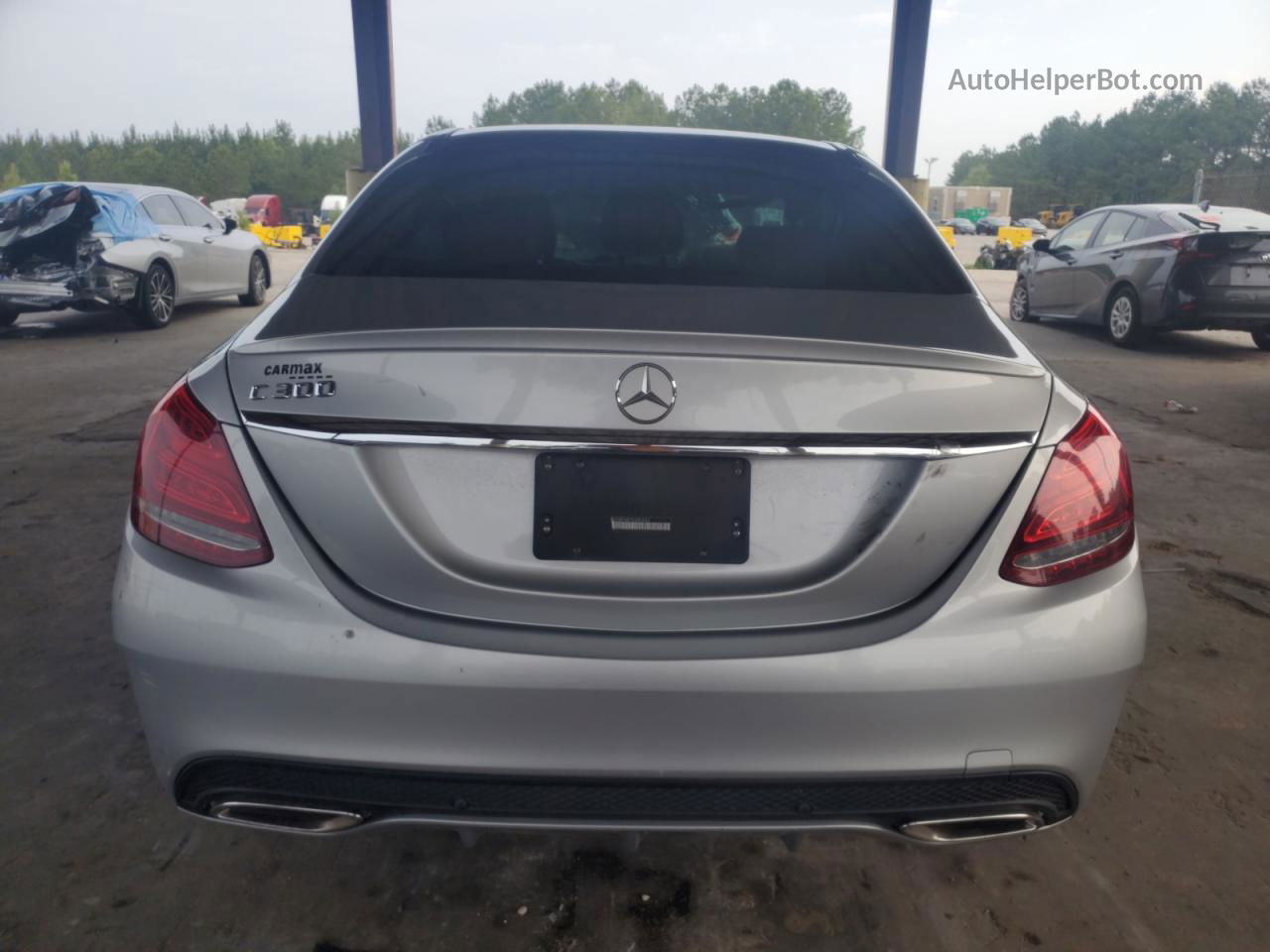 2015 Mercedes-benz C 300 Silver vin: 55SWF4JB1FU056943