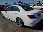 2015 Mercedes-benz C 300 Белый vin: 55SWF4JB1FU064475