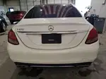 2015 Mercedes-benz C 300 White vin: 55SWF4JB1FU069868