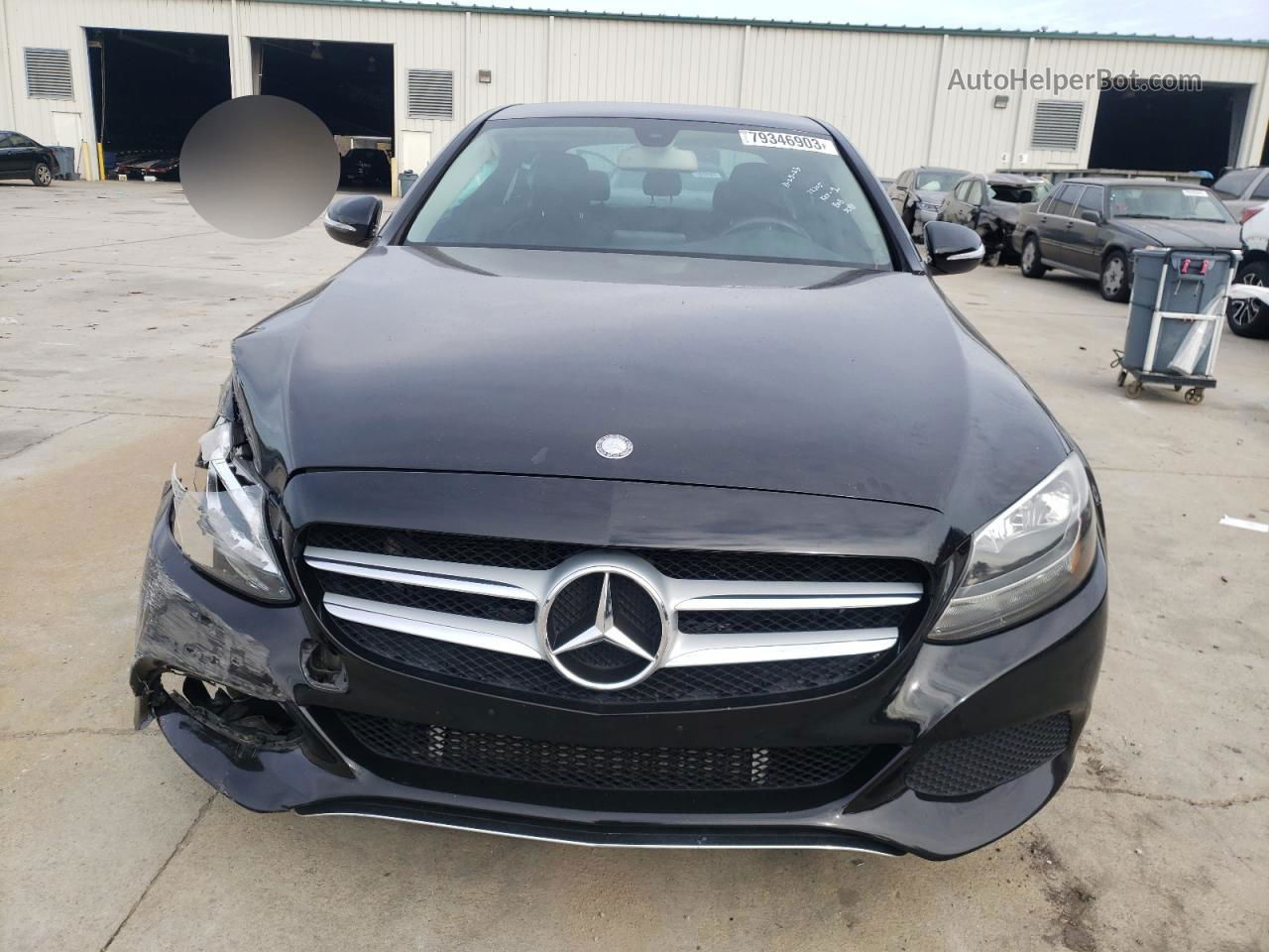 2015 Mercedes-benz C 300 Black vin: 55SWF4JB1FU077145