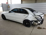 2015 Mercedes-benz C 300 White vin: 55SWF4JB1FU091241