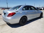 2015 Mercedes-benz C 300 Silver vin: 55SWF4JB2FU069135