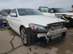 2018 Mercedes-benz C 300 White vin: 55SWF4JB2JU278948