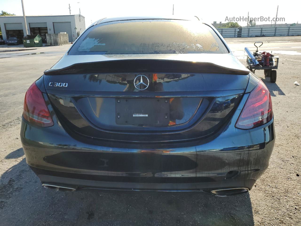 2015 Mercedes-benz C 300 Black vin: 55SWF4JB3FU067331