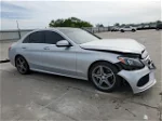 2015 Mercedes-benz C 300 Silver vin: 55SWF4JB3FU082251