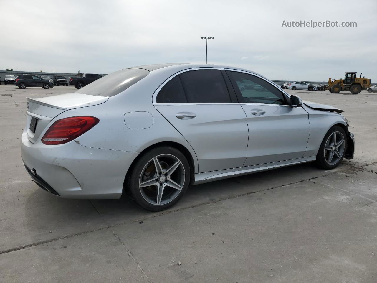 2015 Mercedes-benz C 300 Silver vin: 55SWF4JB3FU082251