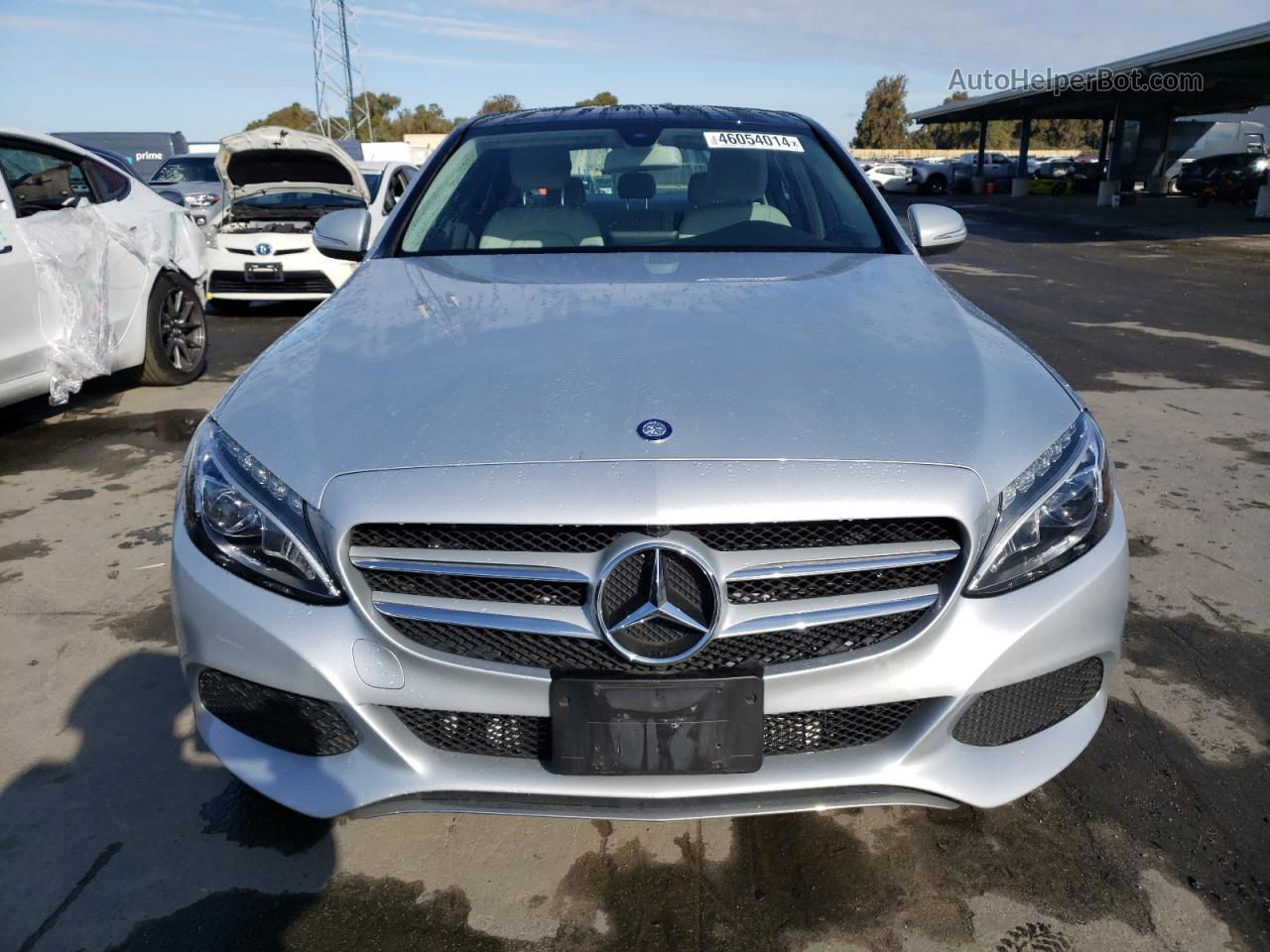 2015 Mercedes-benz C 300 Silver vin: 55SWF4JB3FU085280