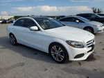 2015 Mercedes-benz C 300 White vin: 55SWF4JB3FU095744