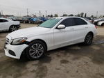 2015 Mercedes-benz C 300 Белый vin: 55SWF4JB4FU050165