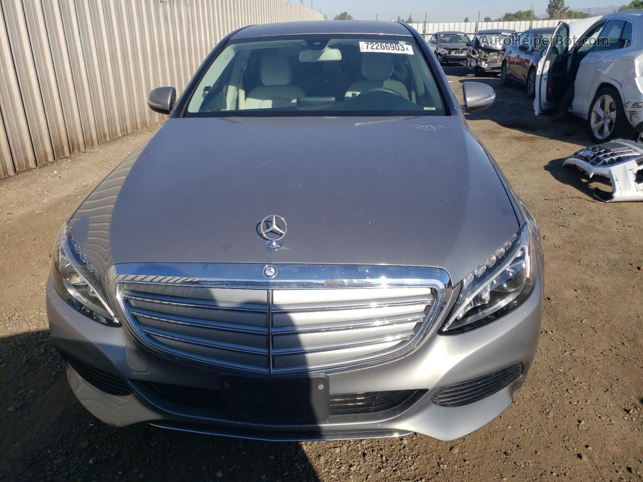 2015 Mercedes-benz C 300 Charcoal vin: 55SWF4JB4FU076829