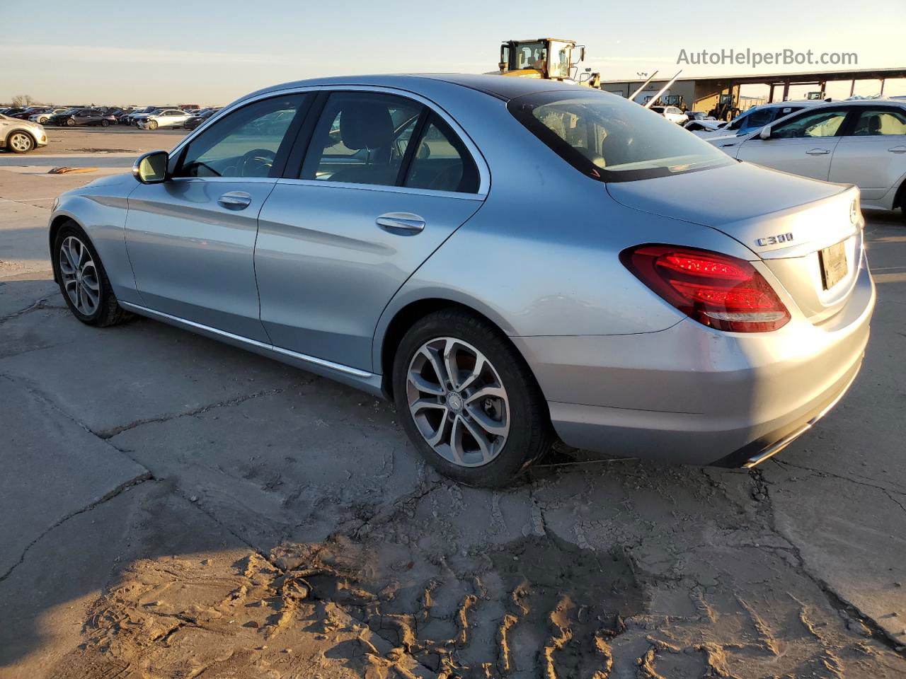 2015 Mercedes-benz C 300 Blue vin: 55SWF4JB5FU042947