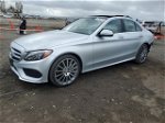 2015 Mercedes-benz C 300 Silver vin: 55SWF4JB5FU076595