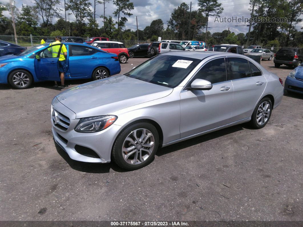 2015 Mercedes-benz C-class C 300 Silver vin: 55SWF4JB5FU084342