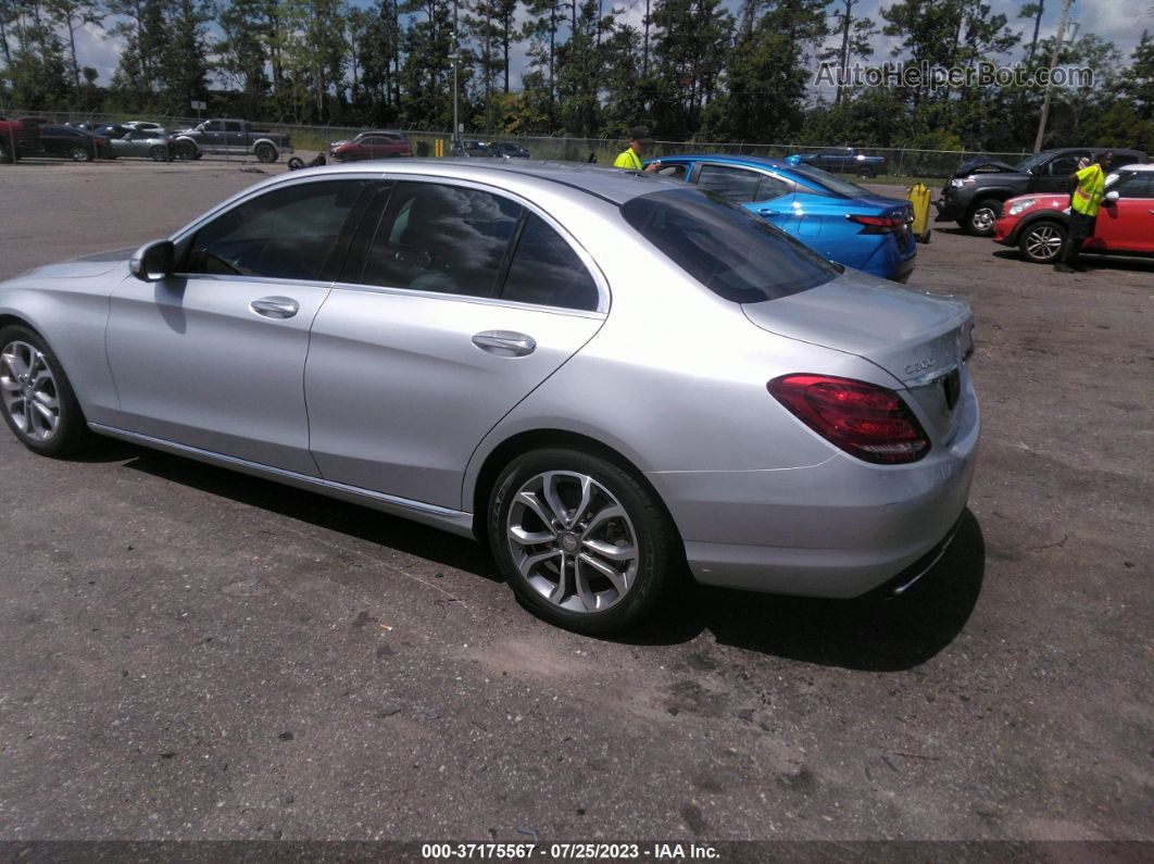 2015 Mercedes-benz C-class C 300 Silver vin: 55SWF4JB5FU084342