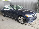 2015 Mercedes-benz C 300 Синий vin: 55SWF4JB5FU093705