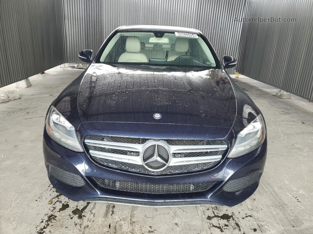 2015 Mercedes-benz C 300 Blue vin: 55SWF4JB5FU093705