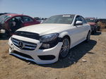 2017 Mercedes-benz C 300 White vin: 55SWF4JB5HU231116