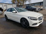 2015 Mercedes-benz C 300 White vin: 55SWF4JB6FU071700