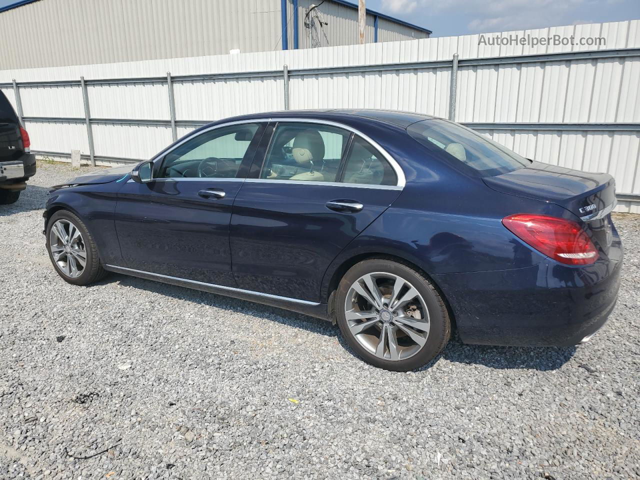 2015 Mercedes-benz C 300 Blue vin: 55SWF4JB7FU072838