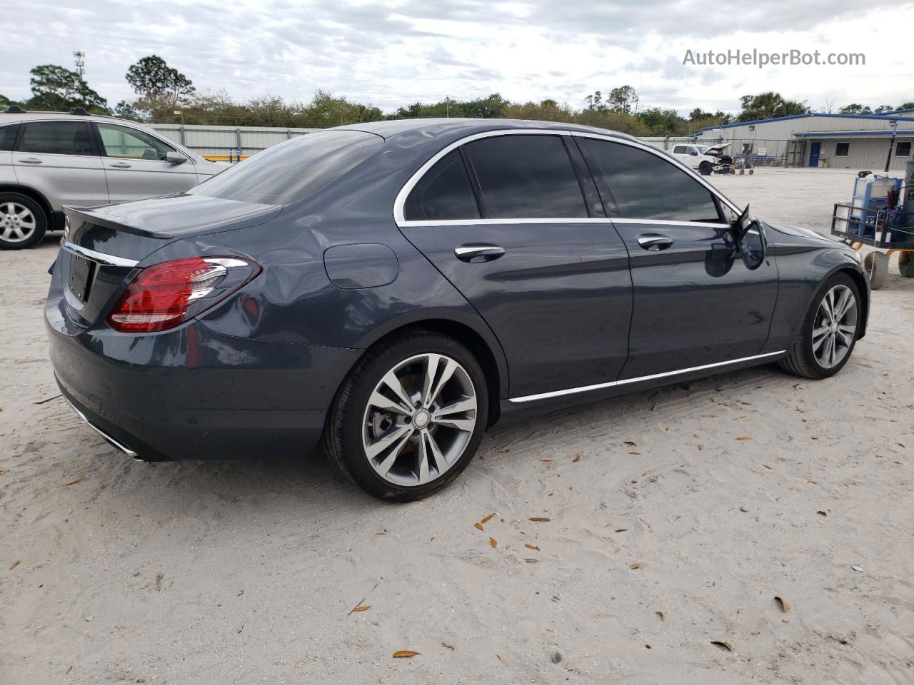 2015 Mercedes-benz C 300 Gray vin: 55SWF4JB7FU073701