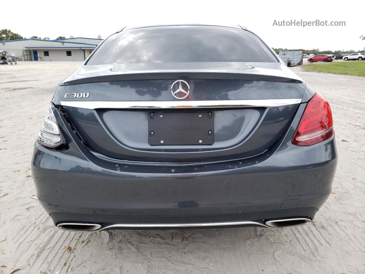 2015 Mercedes-benz C 300 Gray vin: 55SWF4JB7FU073701