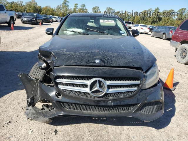 2015 Mercedes-benz C 300 Black vin: 55SWF4JB7FU082916