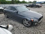 2015 Mercedes-benz C 300 Серый vin: 55SWF4JB7FU089686