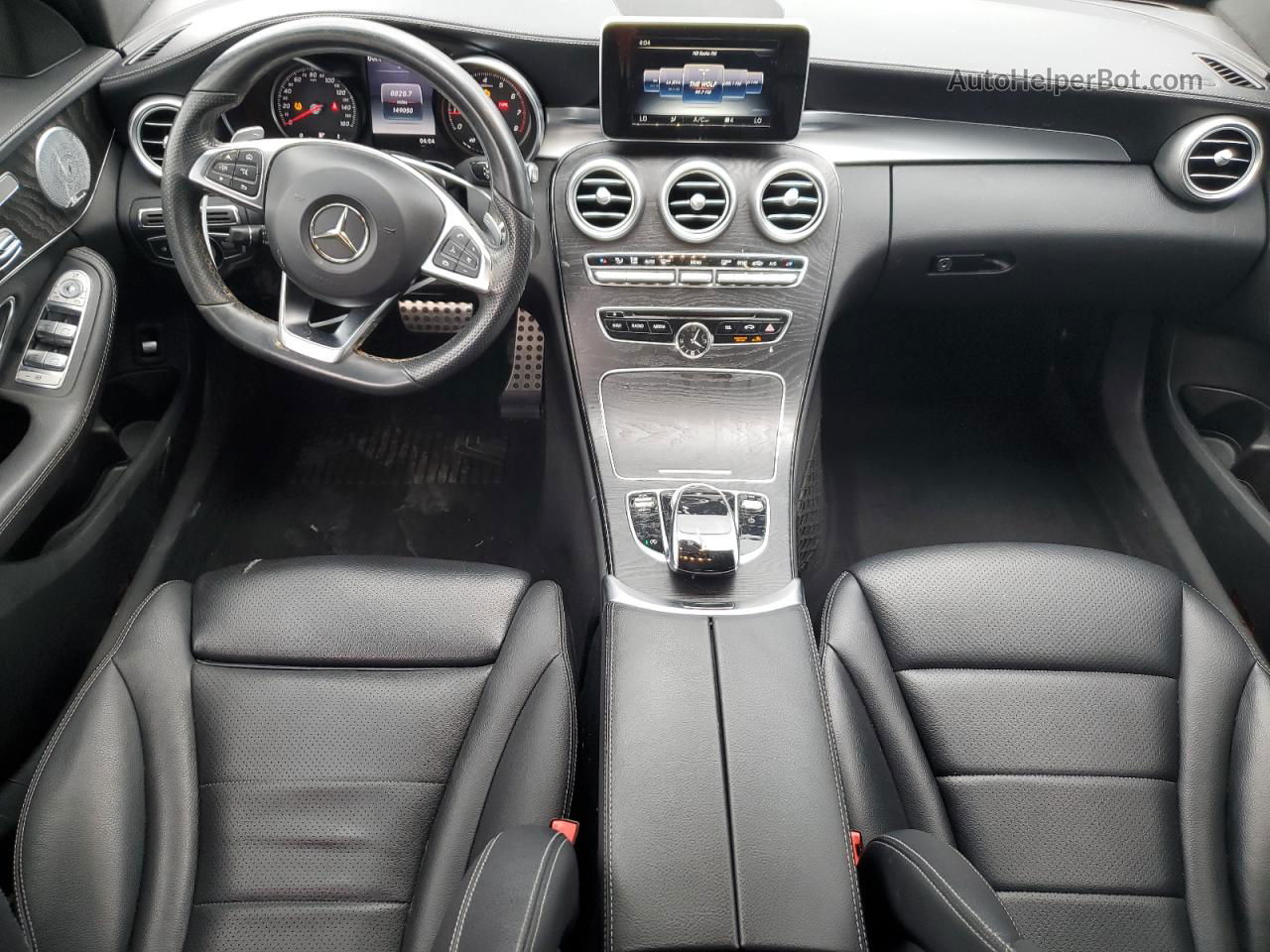 2015 Mercedes-benz C 300 Серый vin: 55SWF4JB7FU089686