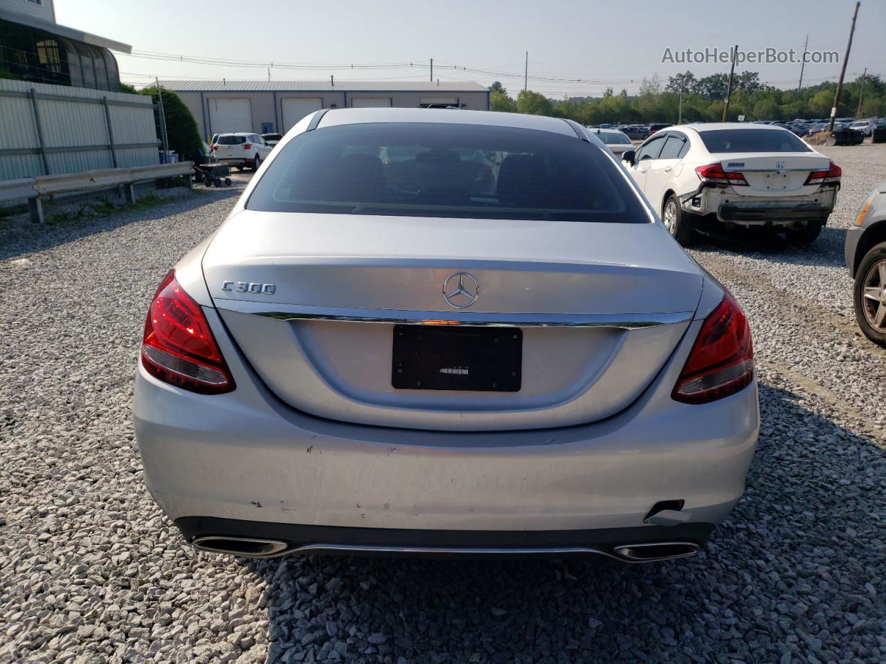 2015 Mercedes-benz C 300 Серебряный vin: 55SWF4JB7FU091986