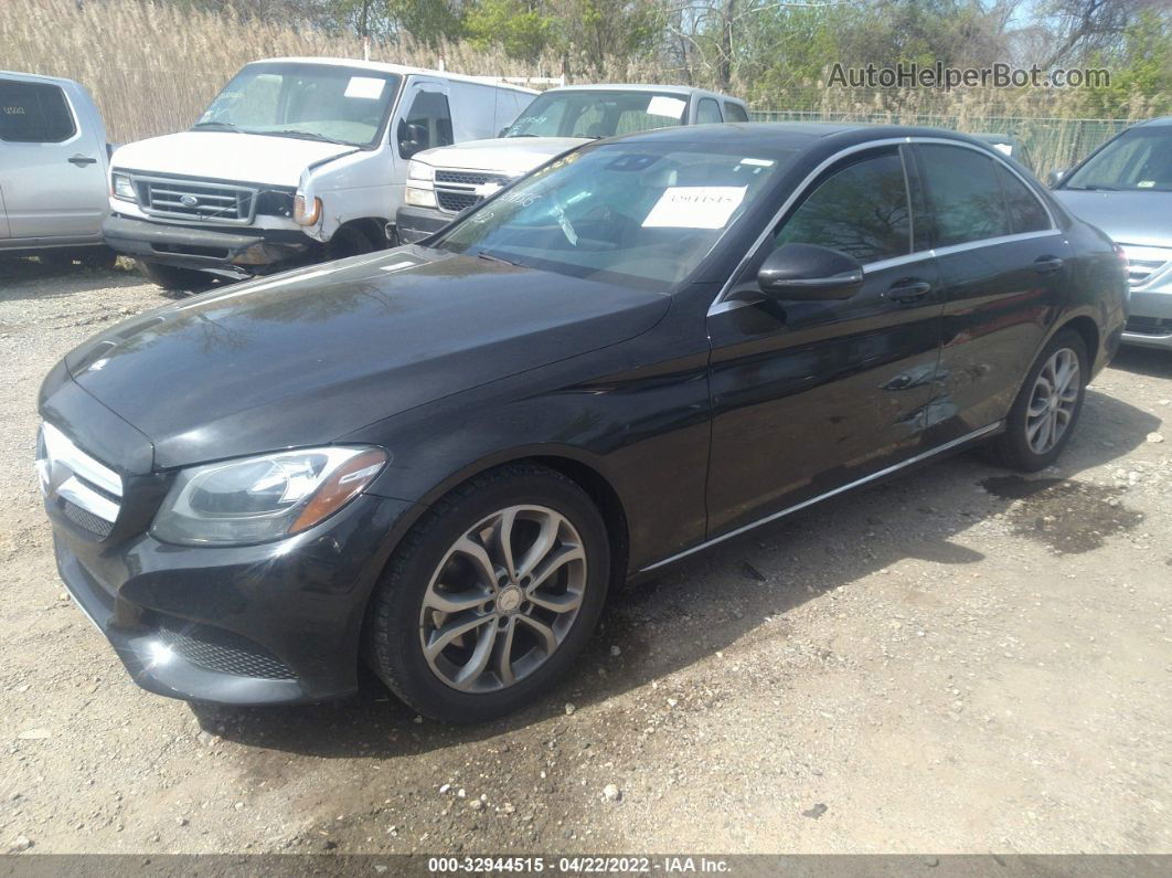 2017 Mercedes-benz C-class C 300 Black vin: 55SWF4JB7HU197860