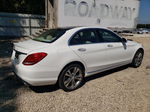 2015 Mercedes-benz C 300 White vin: 55SWF4JB8FU054476