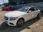 2015 Mercedes-benz C 300 White vin: 55SWF4JB8FU054476