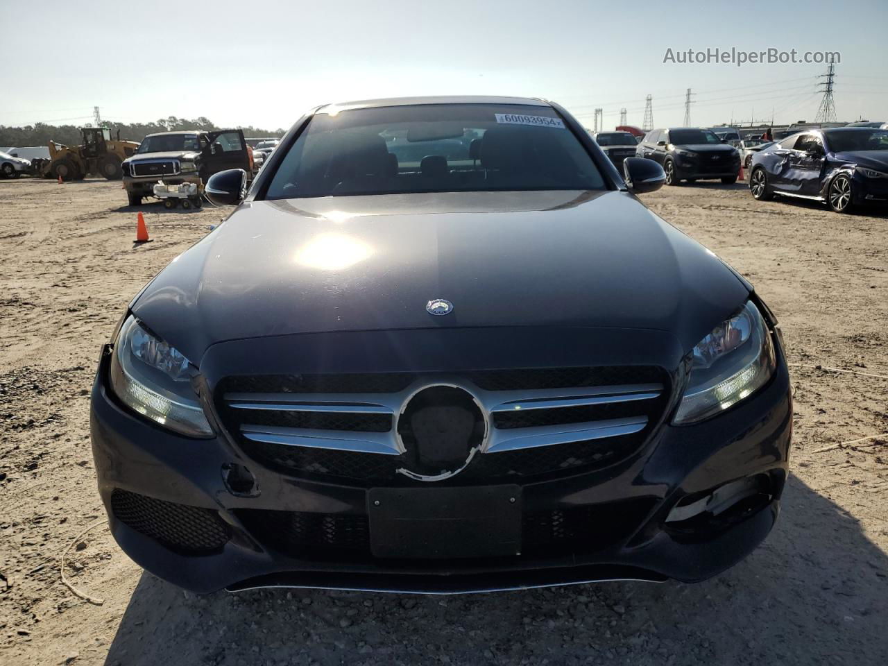 2015 Mercedes-benz C 300 Blue vin: 55SWF4JB9FU046113