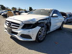 2015 Mercedes-benz C 300 White vin: 55SWF4JB9FU081847