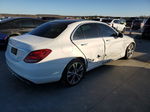 2015 Mercedes-benz C 300 White vin: 55SWF4JBXFU082909