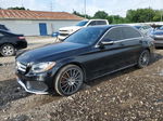 2015 Mercedes-benz C 300 4matic Черный vin: 55SWF4KB0FU030378