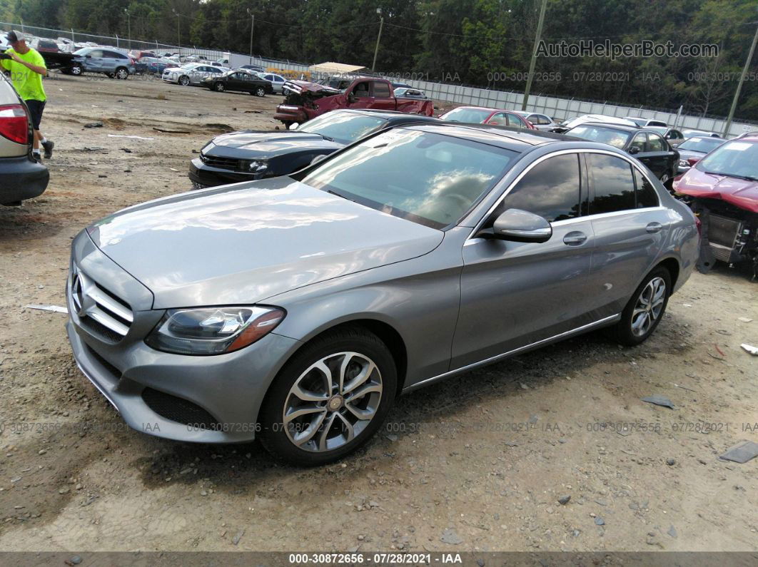 2015 Mercedes-benz C-class C 300 Silver vin: 55SWF4KB0FU035094