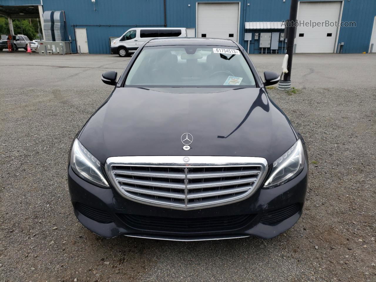 2015 Mercedes-benz C 300 4matic Black vin: 55SWF4KB1FU000970