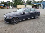 2015 Mercedes-benz C 300 4matic Black vin: 55SWF4KB1FU000970