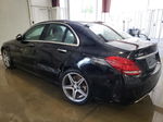 2015 Mercedes-benz C 300 4matic Black vin: 55SWF4KB1FU015100