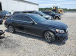 2015 Mercedes-benz C 300 4matic Черный vin: 55SWF4KB1FU051109