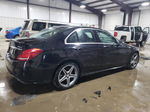 2015 Mercedes-benz C 300 4matic Black vin: 55SWF4KB2FU004350