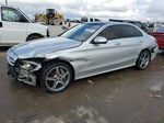 2015 Mercedes-benz C 300 4matic Серебряный vin: 55SWF4KB2FU016871