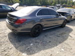 2015 Mercedes-benz C 300 4matic Серый vin: 55SWF4KB2FU030608