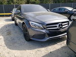 2015 Mercedes-benz C 300 4matic Серый vin: 55SWF4KB2FU030608