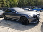 2015 Mercedes-benz C 300 4matic Gray vin: 55SWF4KB2FU030608