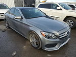 2015 Mercedes-benz C 300 4matic Silver vin: 55SWF4KB2FU069277